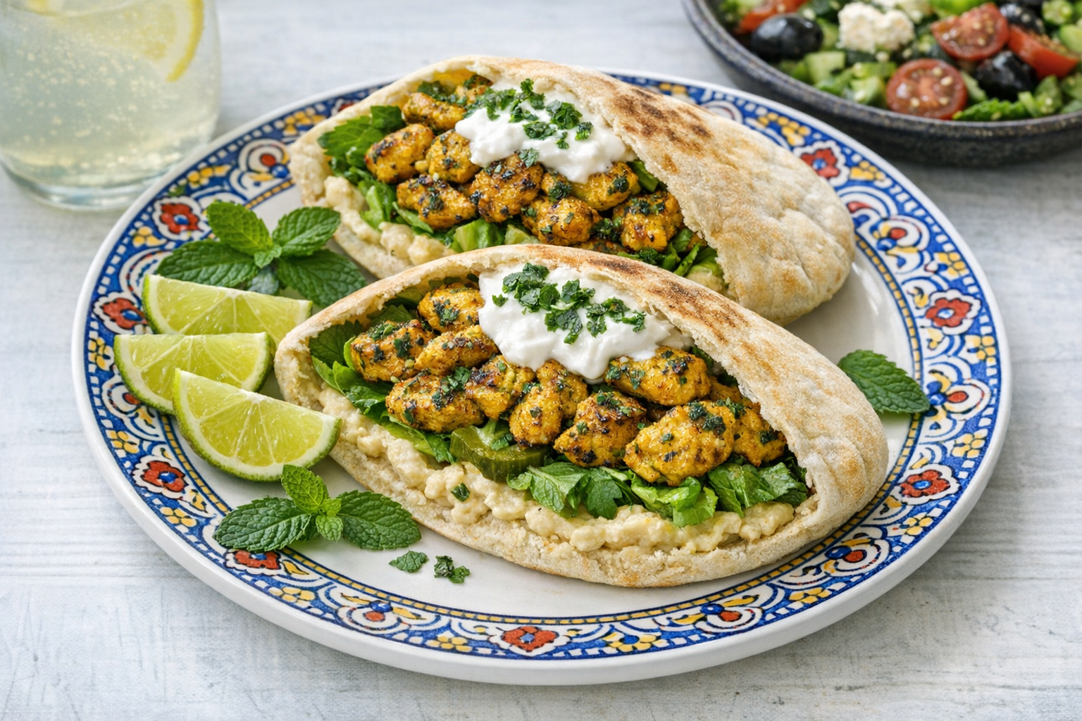 Greek Style Pitta Pockets